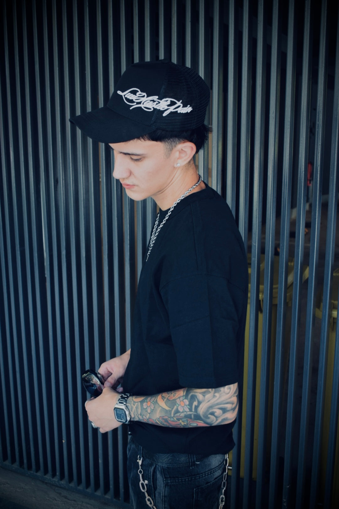 GORRO “HU$TLE” NEGRO