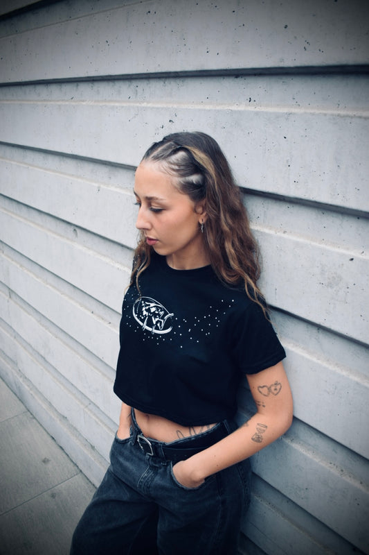 SHINE CROPPED TEE