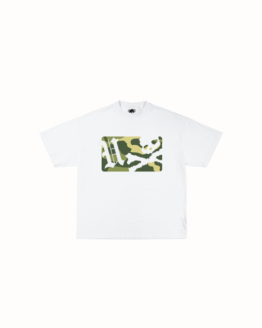 POLERA HEAVYWEIGHT SKULLCAMO BLANCA